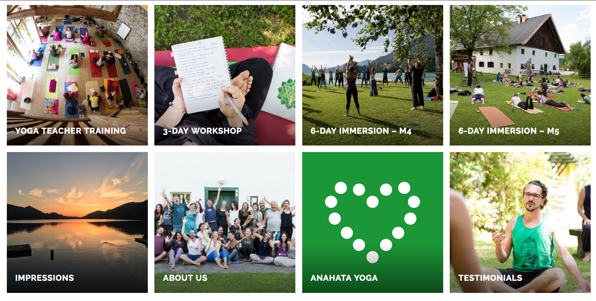Fresh Herbs Communications – Anahata Yoga Salzburg Website 2